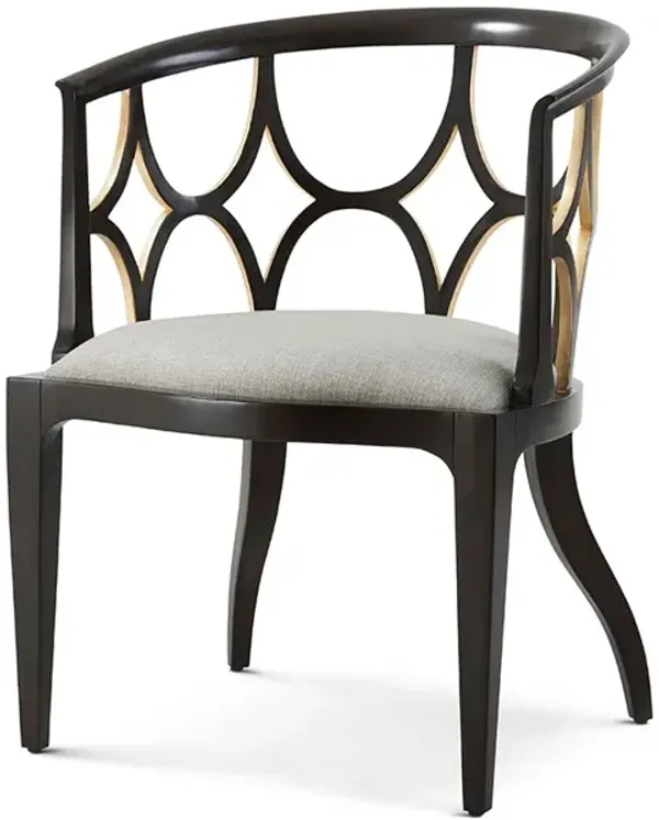 Ebonised Connaught Accent Chair