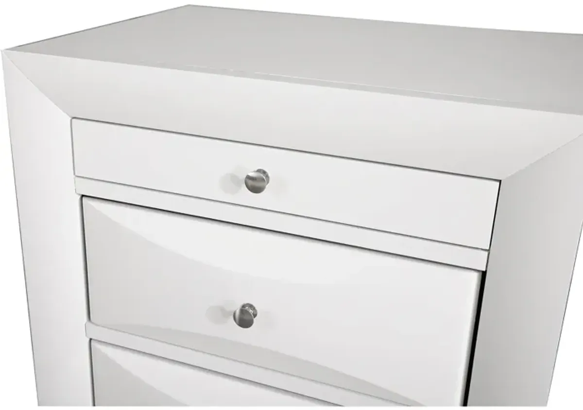 Marilla 3-Drawer Nightstand (28 in. H x 17 in. W x 23 in. D)