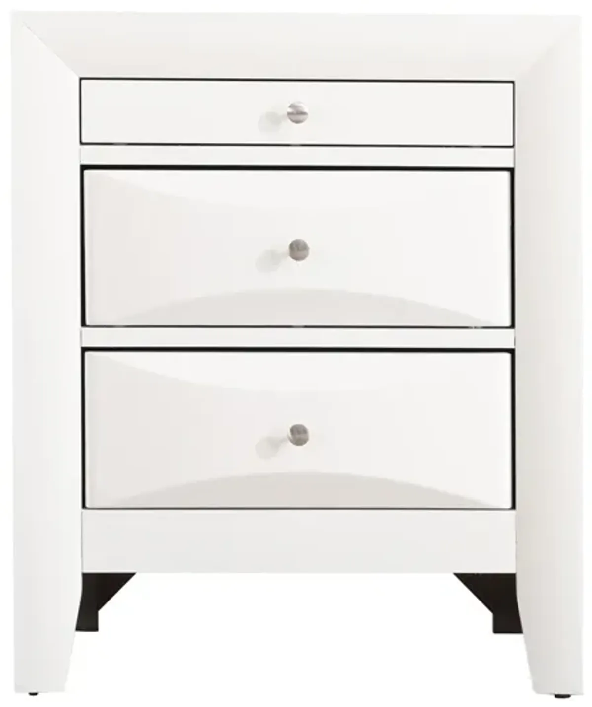 Marilla 3-Drawer Nightstand (28 in. H x 17 in. W x 23 in. D)