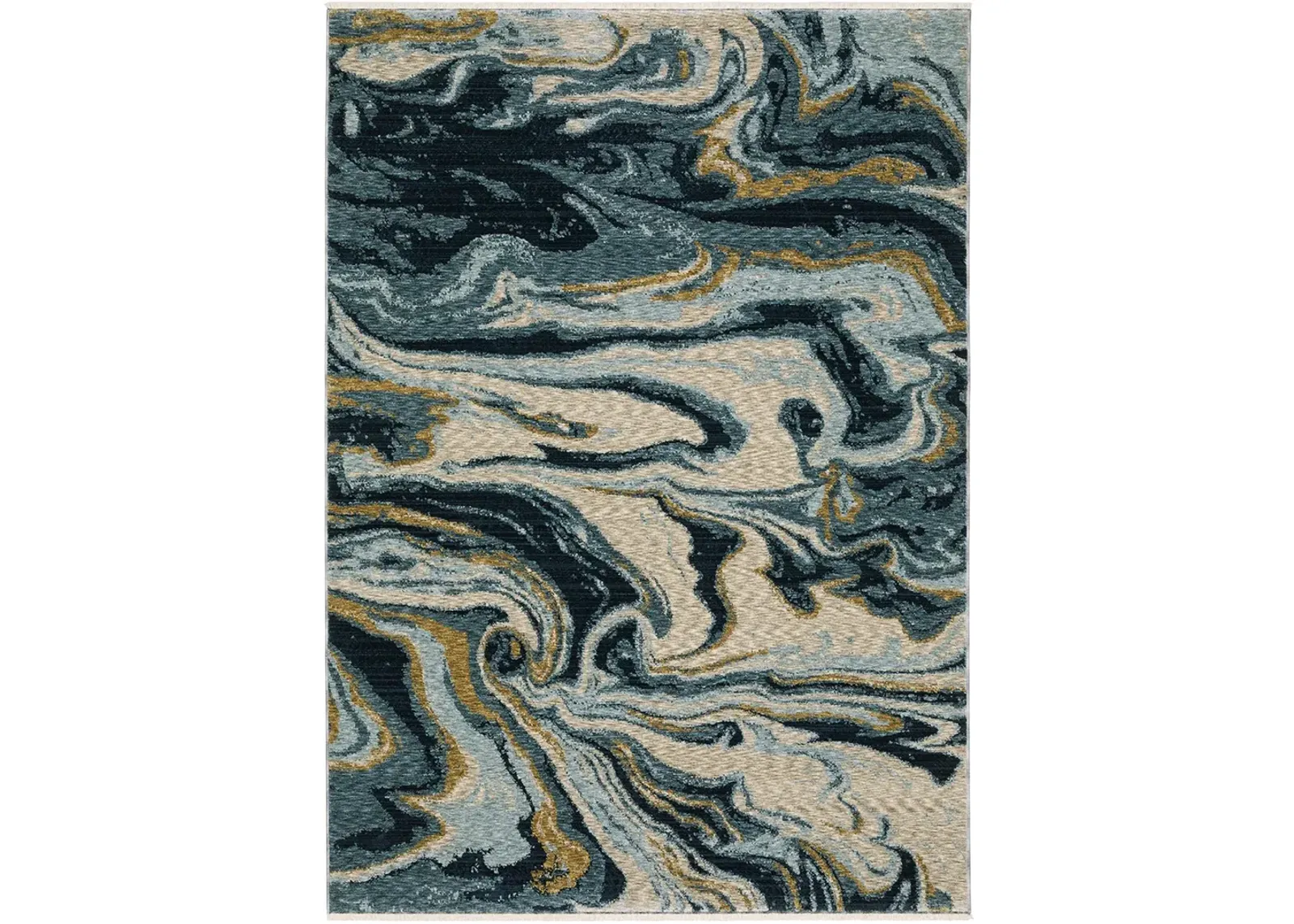 Capella 9'10" x 12'10" Blue Rug