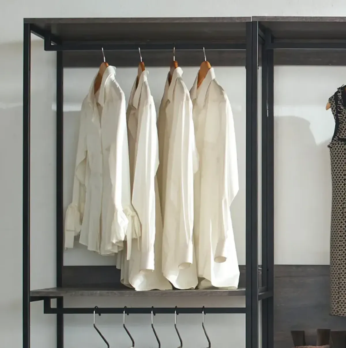 FC Design Klair Living Wood Walk-in Closet System