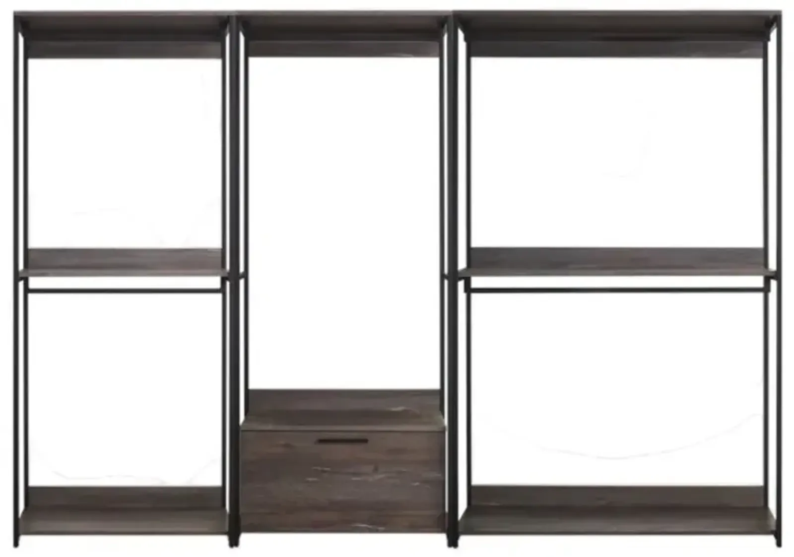 FC Design Klair Living Wood Walk-in Closet System