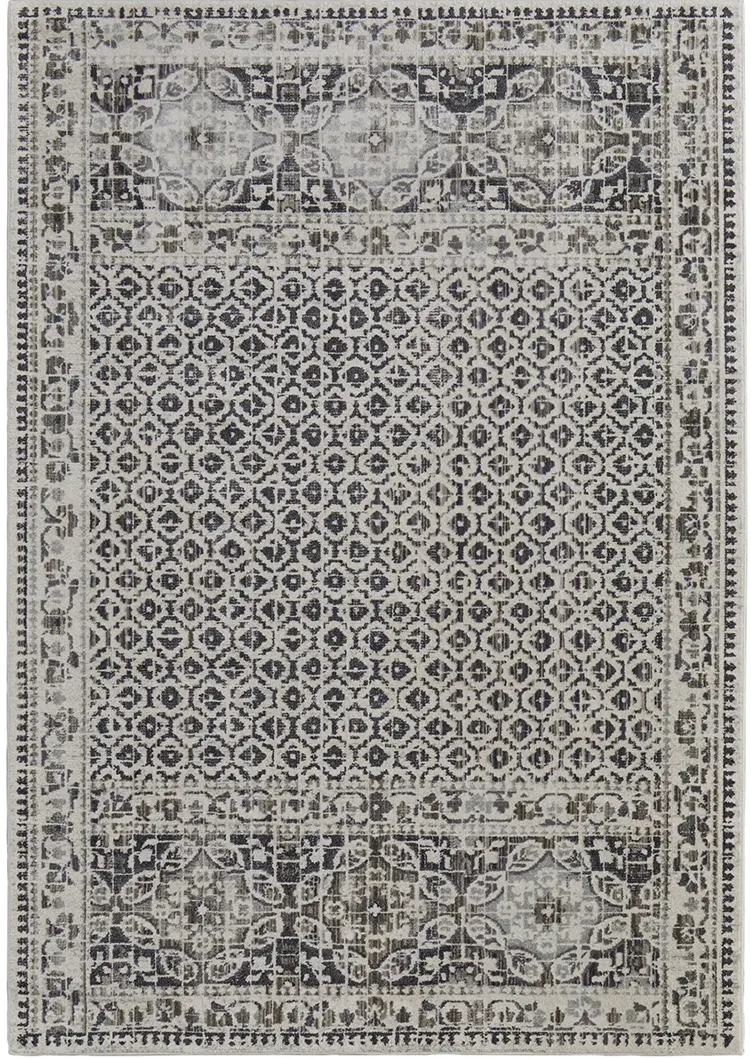 Kano 3874F Ivory/Taupe/Gray 2'2" x 3' Rug