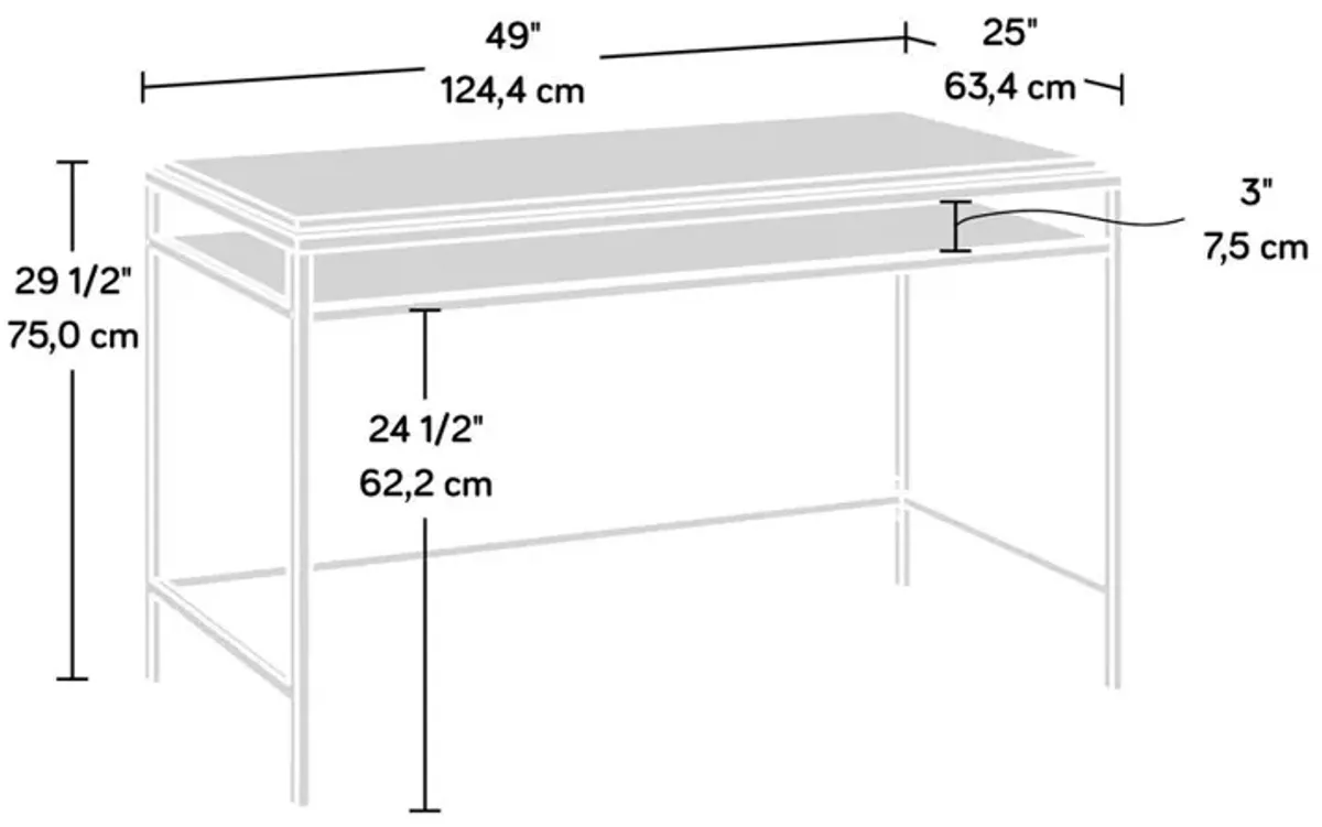 Sauder Nova Loft Writing Desk Gw