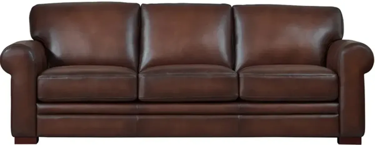 Brookfield Top Grain Leather Sofa