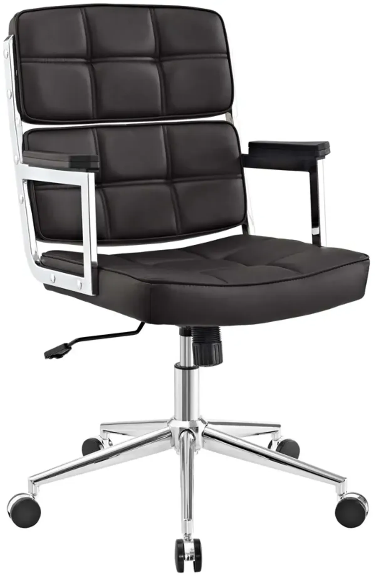 Modway Furniture - Portray Highback Upholstered Vinyl Office Chair