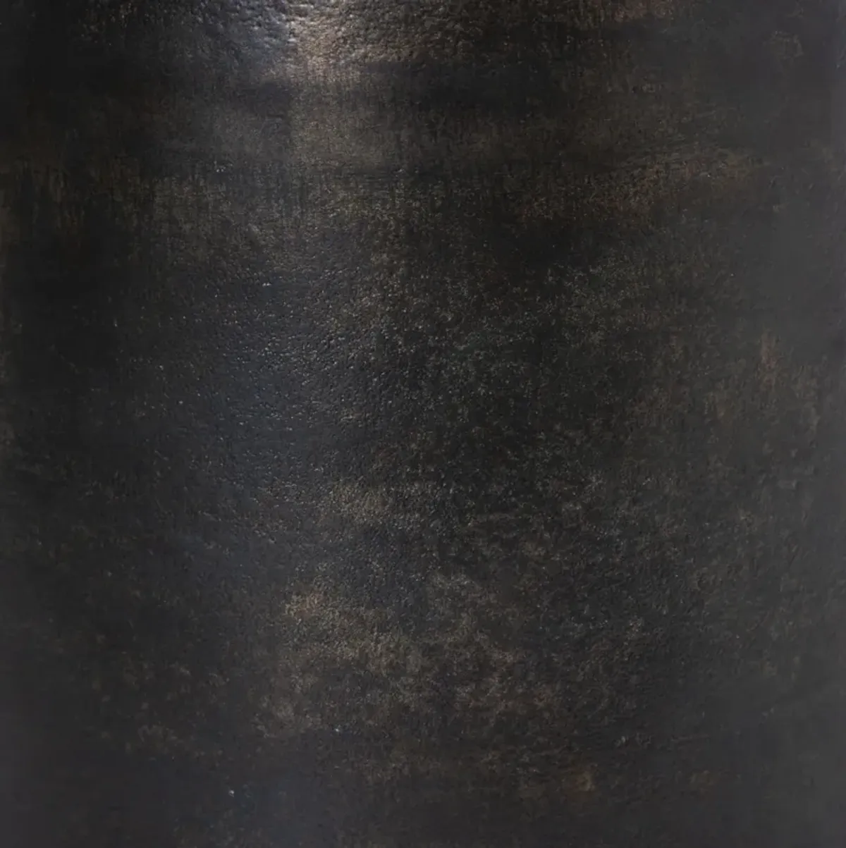 Paz Distressed Bronze Outdoor End Table