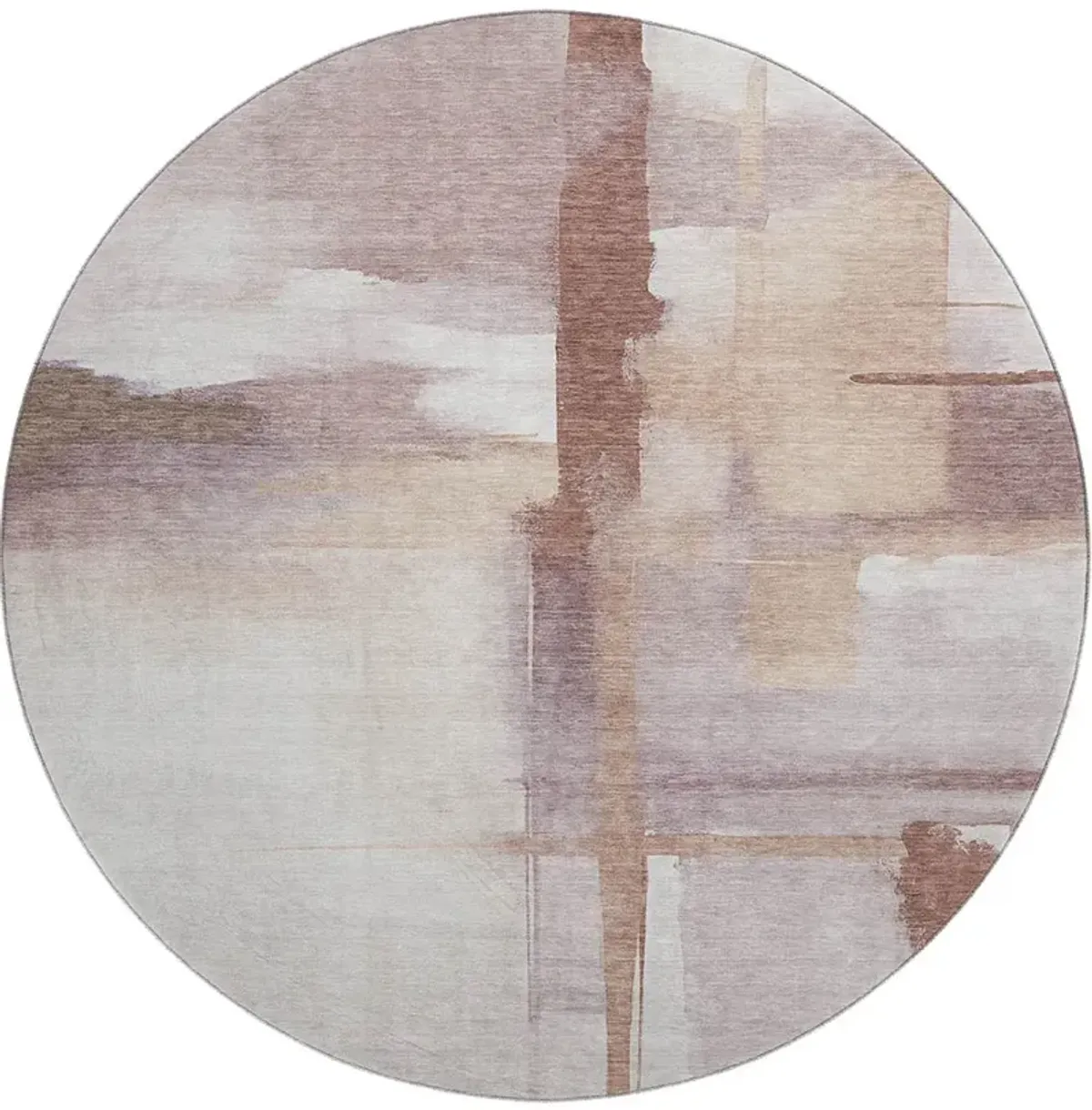 Ravenna RN9 Blush 8' Round Rug