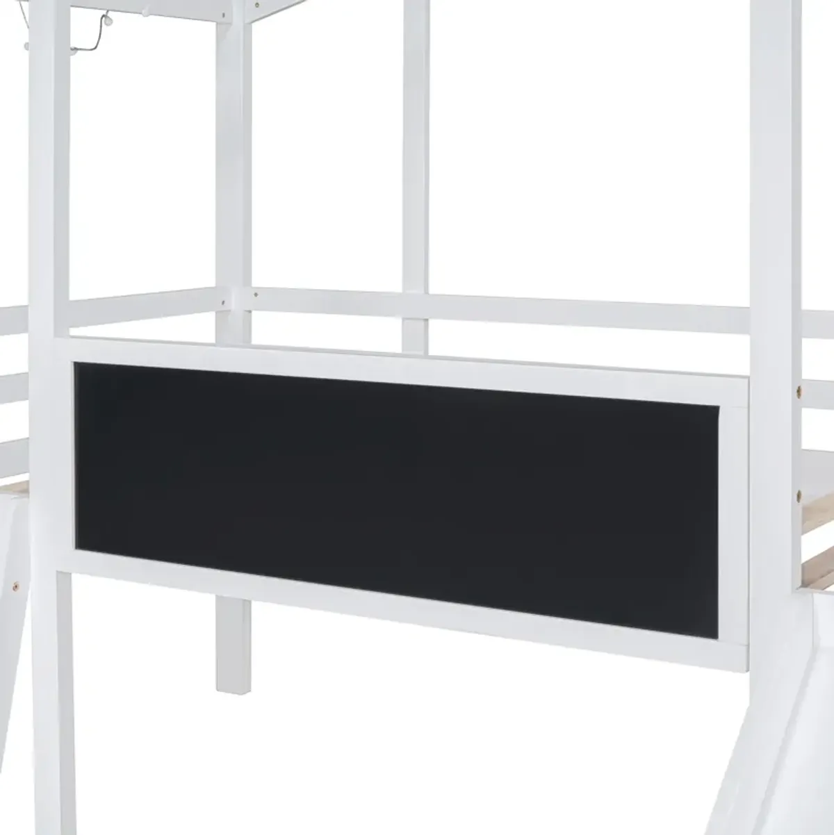 Merax Loft Bed with Ladder and Slide