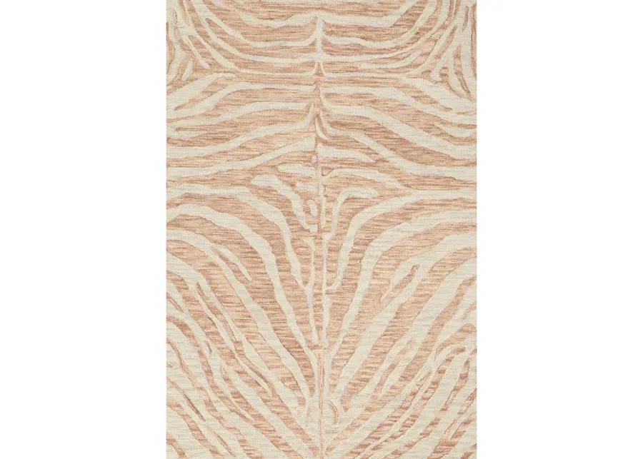 Masai MAS01 Blush/Ivory 3'6" x 5'6" Rug