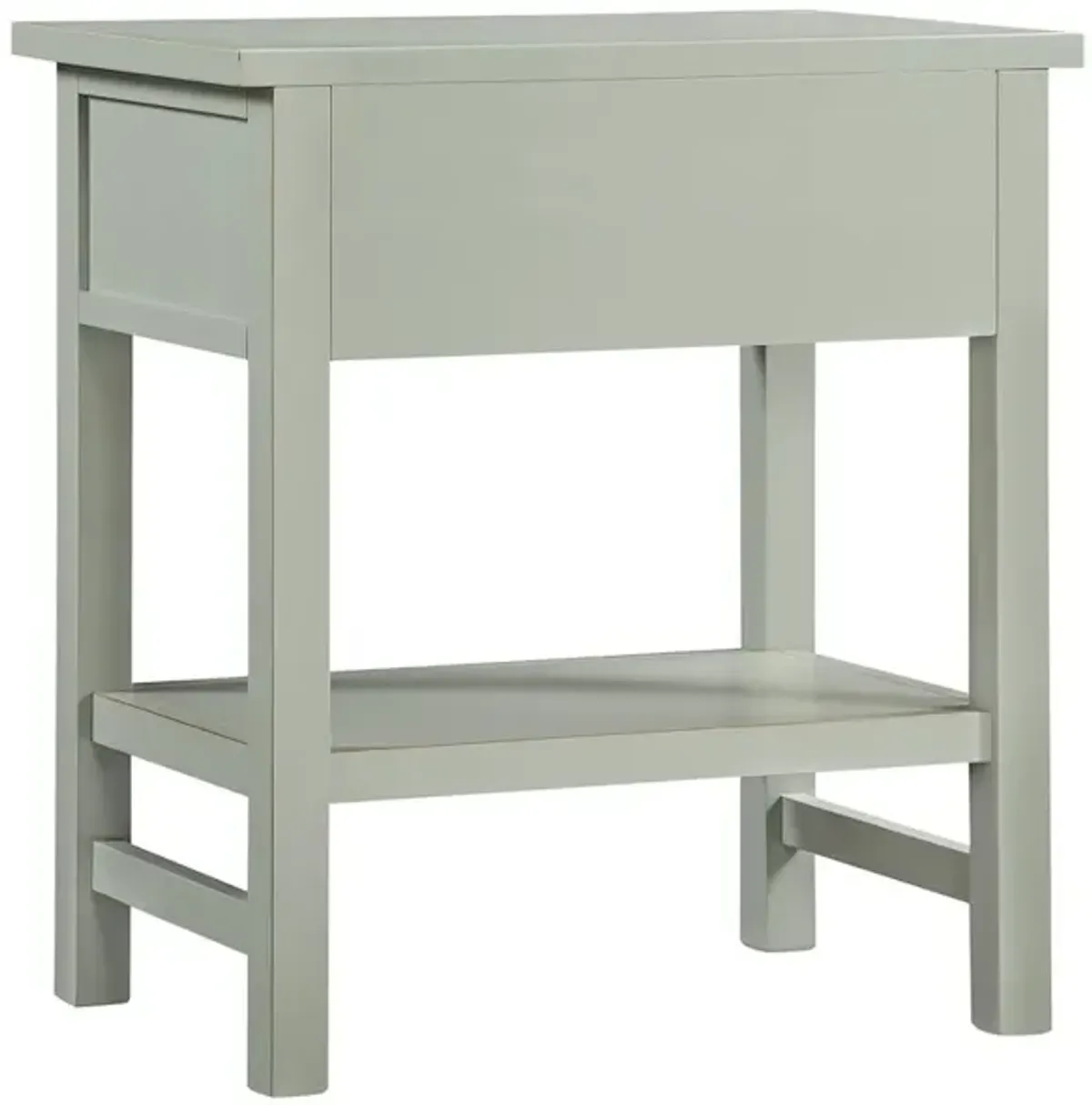 Comfort Pointe Franklen 1-drawer Storage Nightstand - Antique Gray