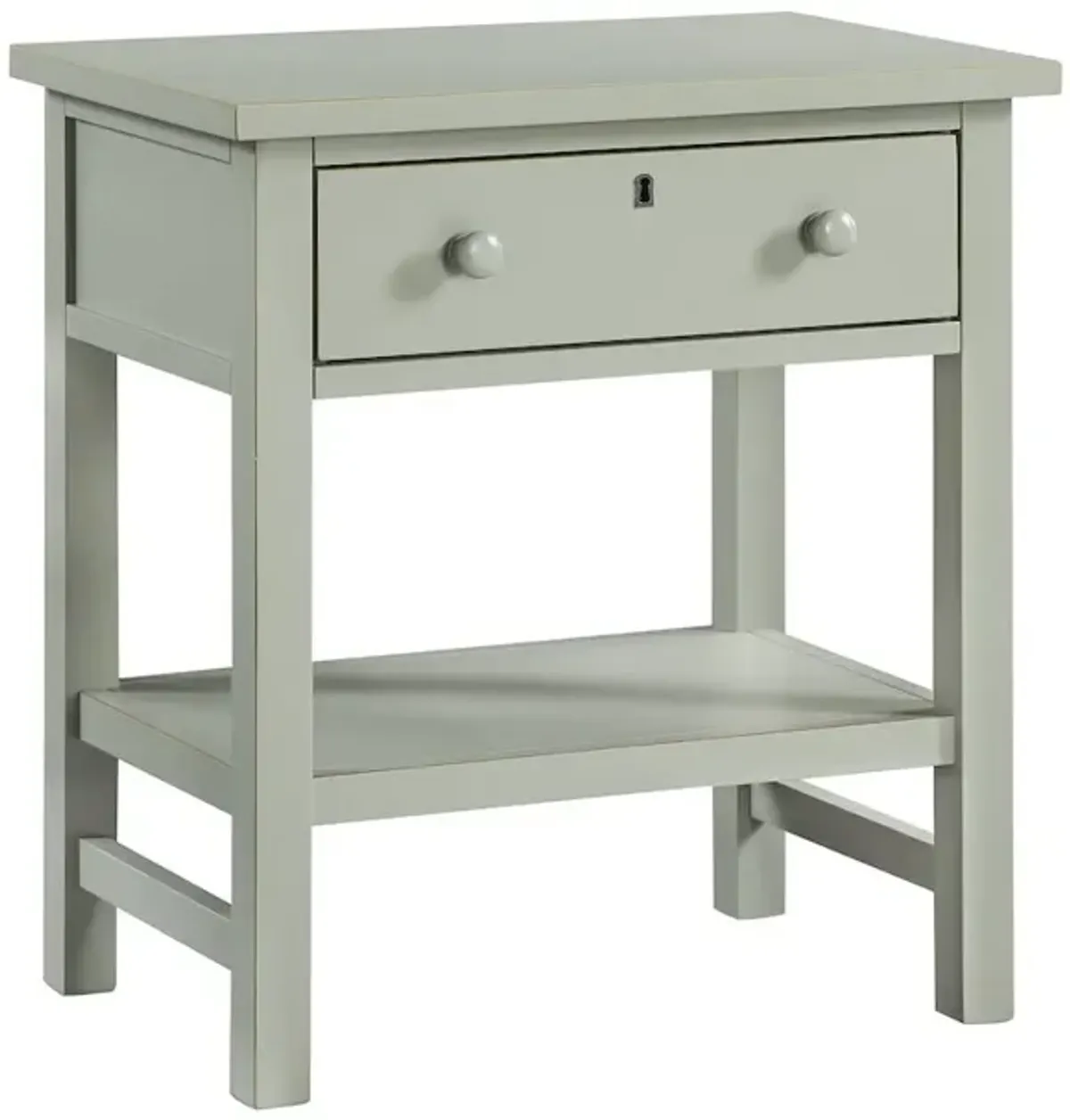 Comfort Pointe Franklen 1-drawer Storage Nightstand - Antique Gray