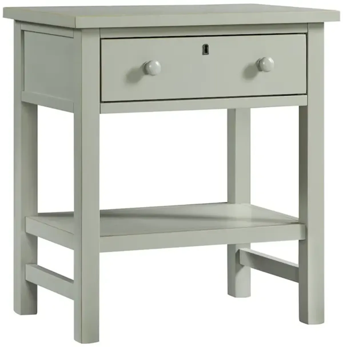 Comfort Pointe Franklen 1-drawer Storage Nightstand - Antique Gray