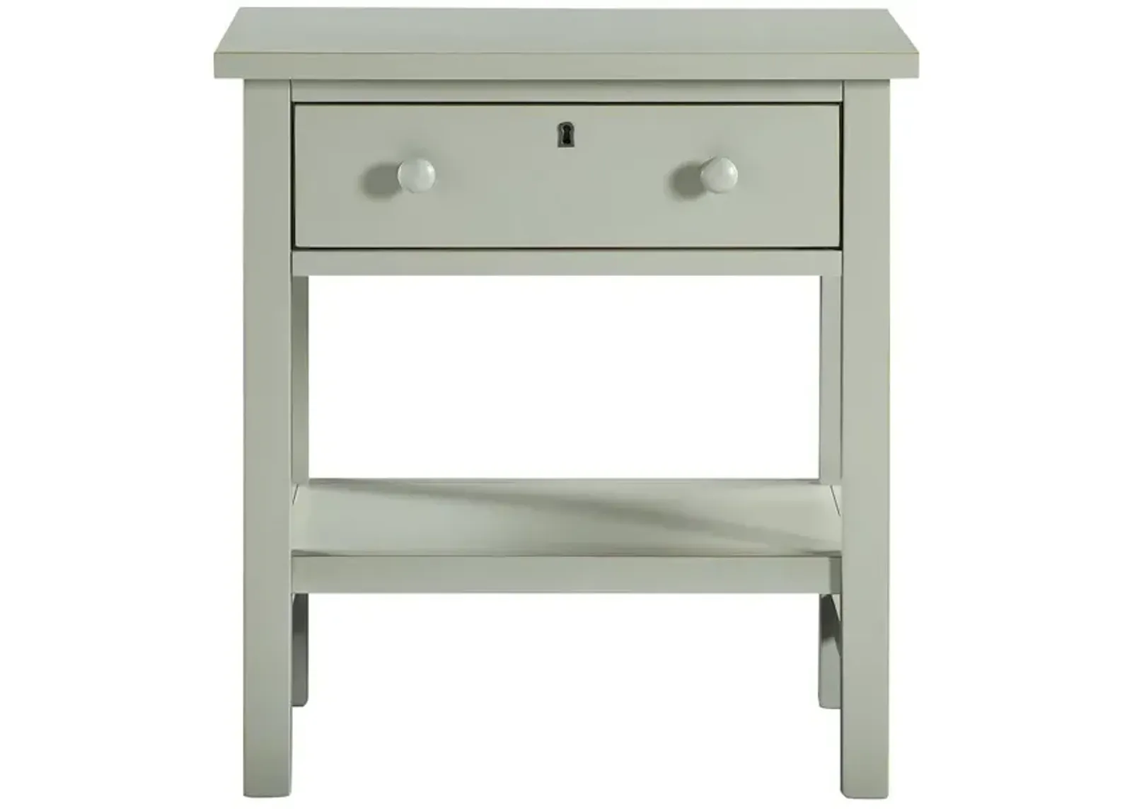 Comfort Pointe Franklen 1-drawer Storage Nightstand - Antique Gray