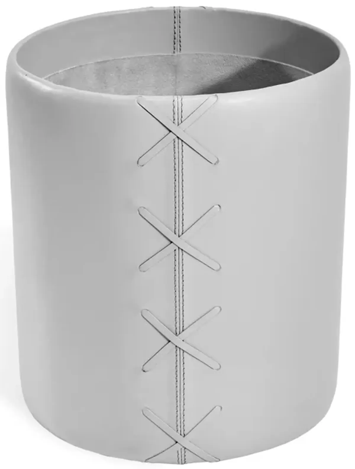 Xavier Wastebasket - Light Grey