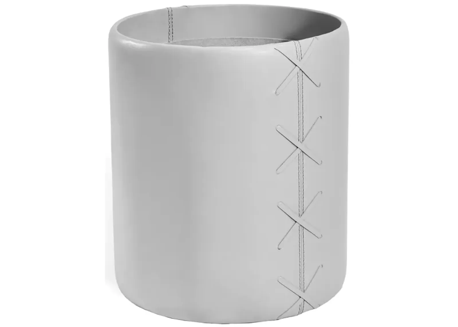 Xavier Wastebasket - Light Grey