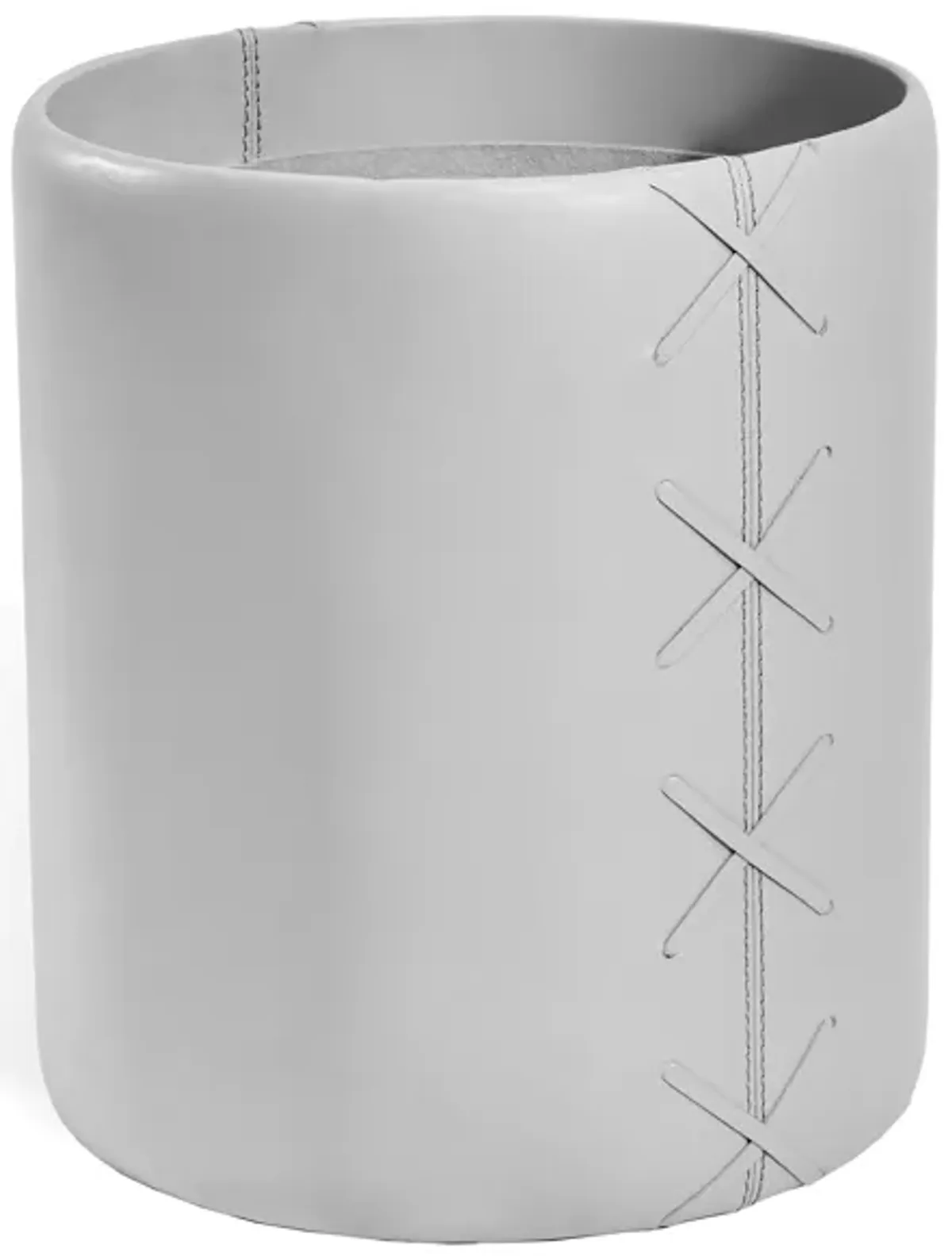 Xavier Wastebasket - Light Grey