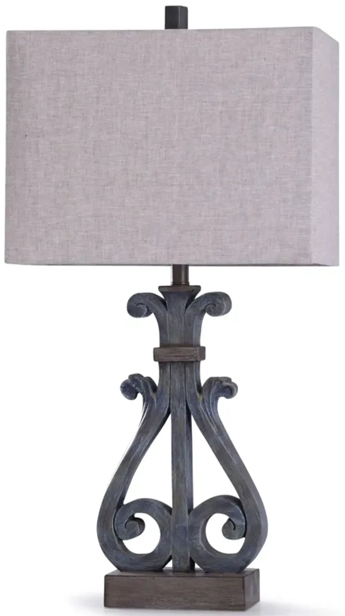 Brampton Blue Table Lamp (Set of 2)