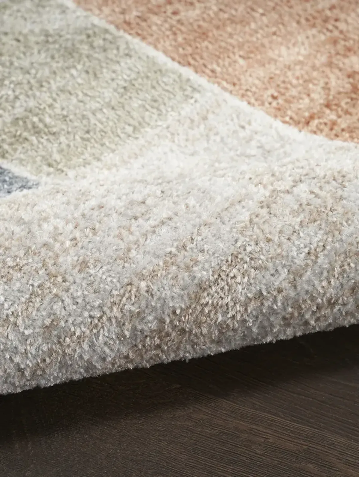 Astra Machine Washable ASW09 Multicolor 5'3" Round Rug