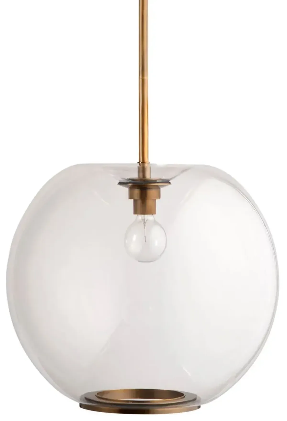 Helium 1-Light Glass Pendant