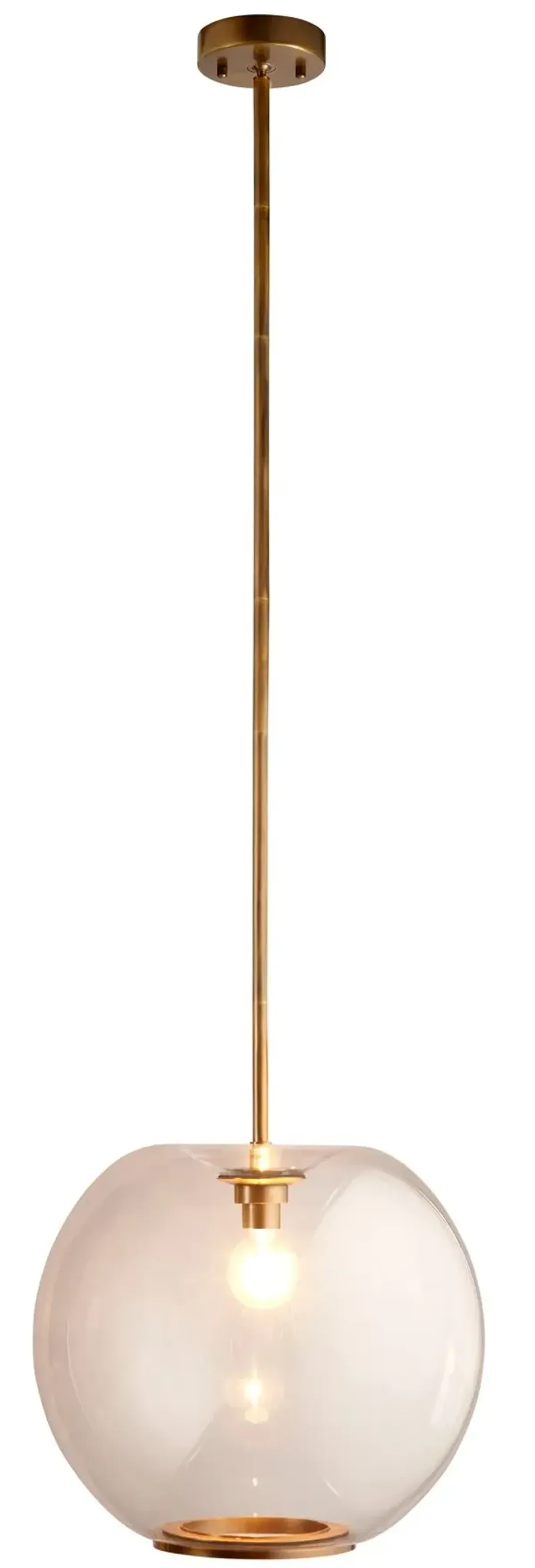Helium 1-Light Glass Pendant