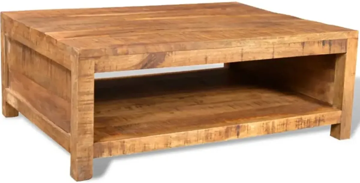 vidaXL Coffee Table Solid Mango Wood