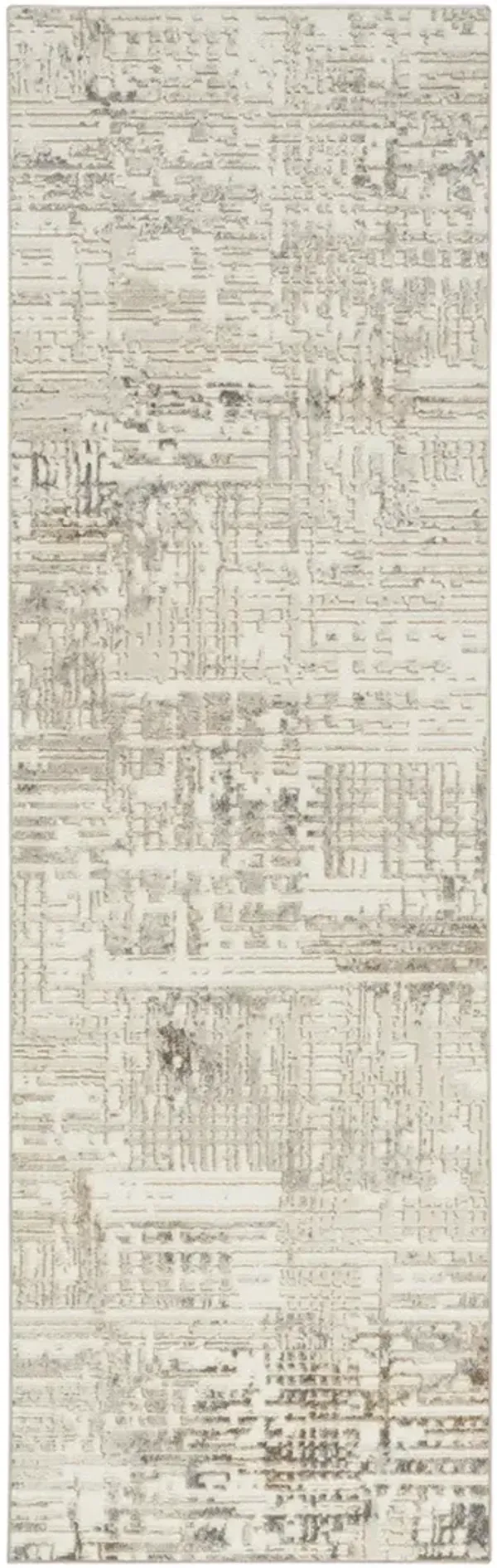 CK005 Enchanting ECH05 Cream/Gray 2'3" x 7'3" Rug