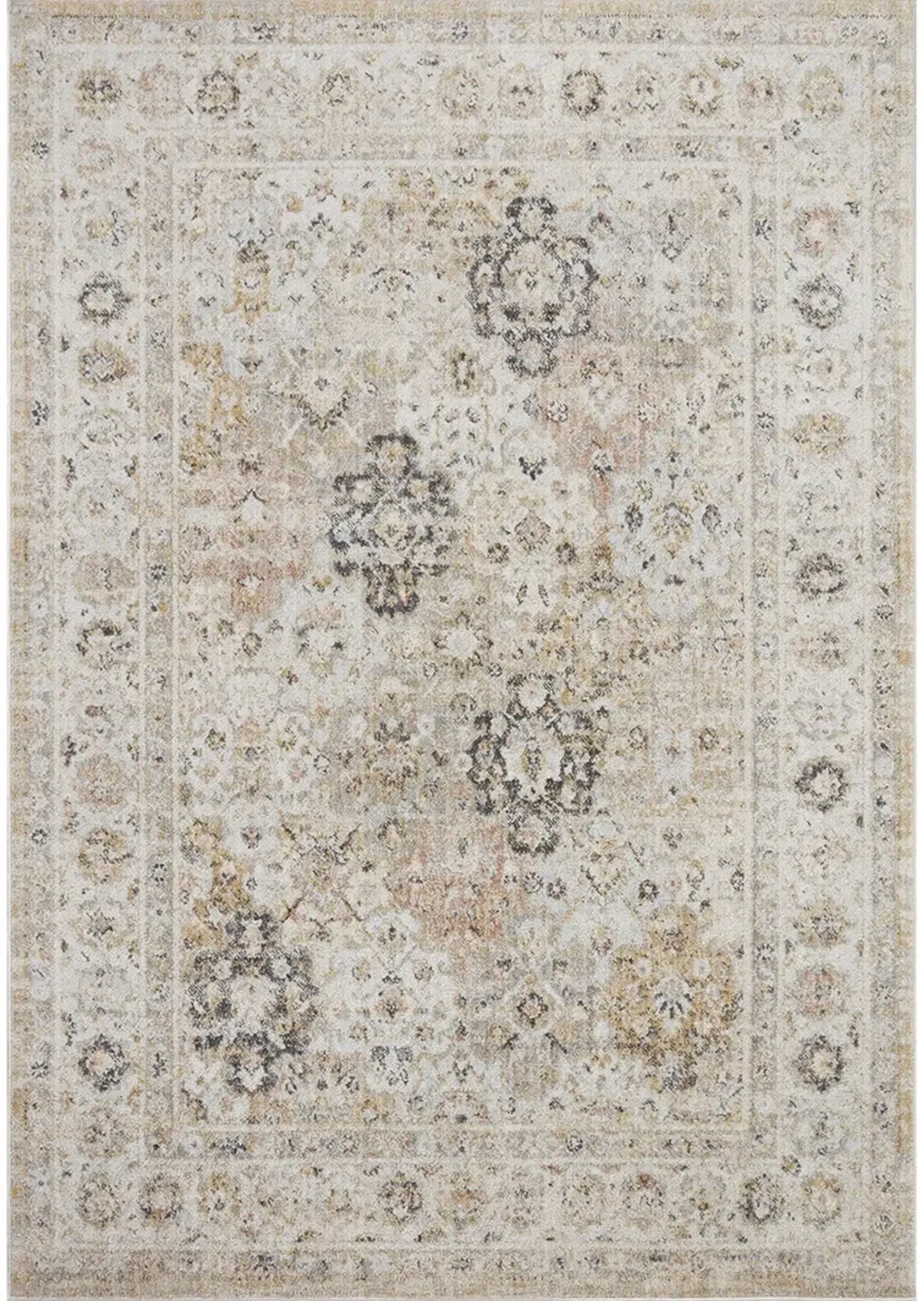 Monroe MON02 Beige/Multi 5'3" x 7'9" Rug