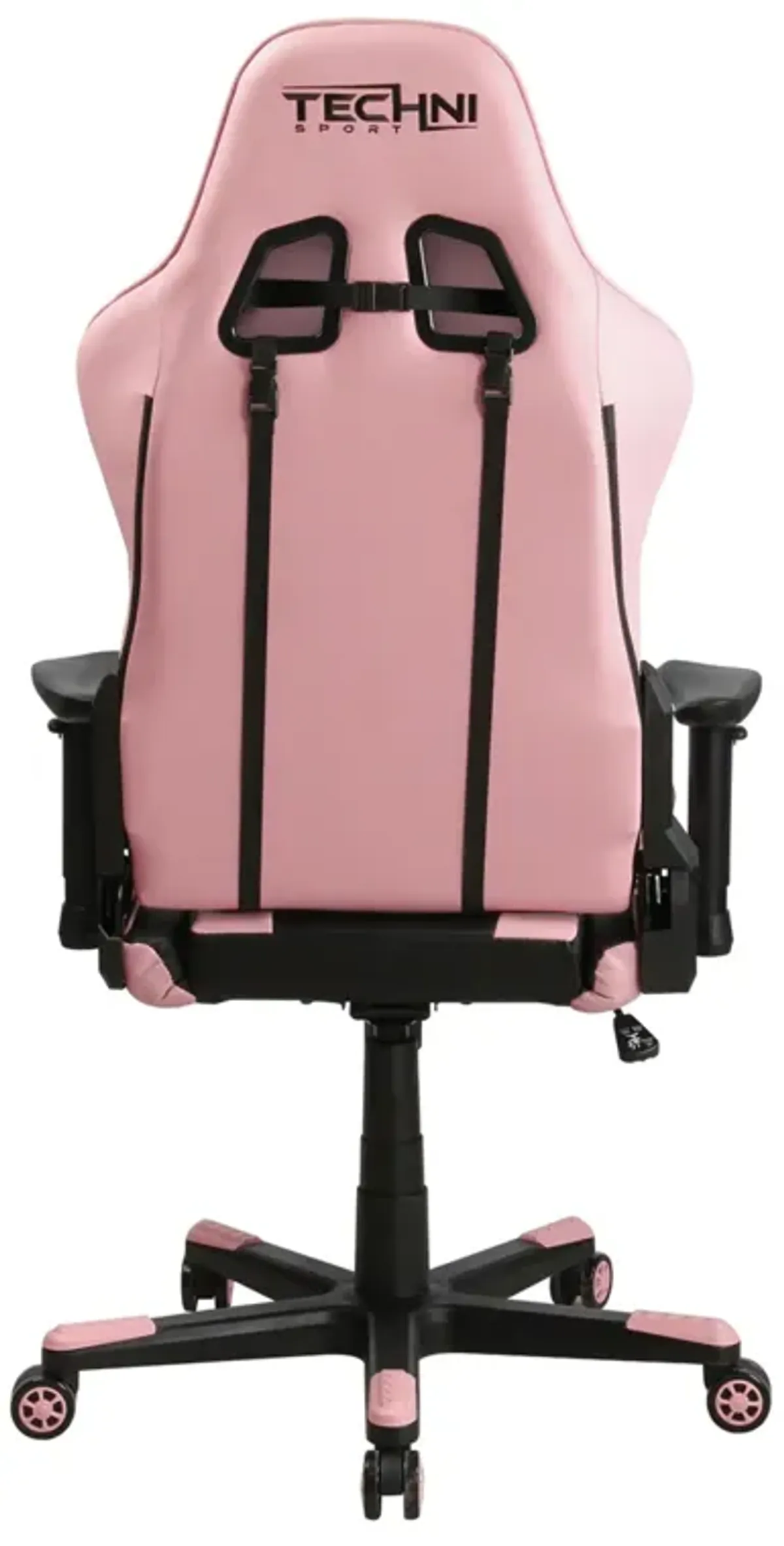 Ergonomic High Back Racer Style Pc Gaming Chair, Pink