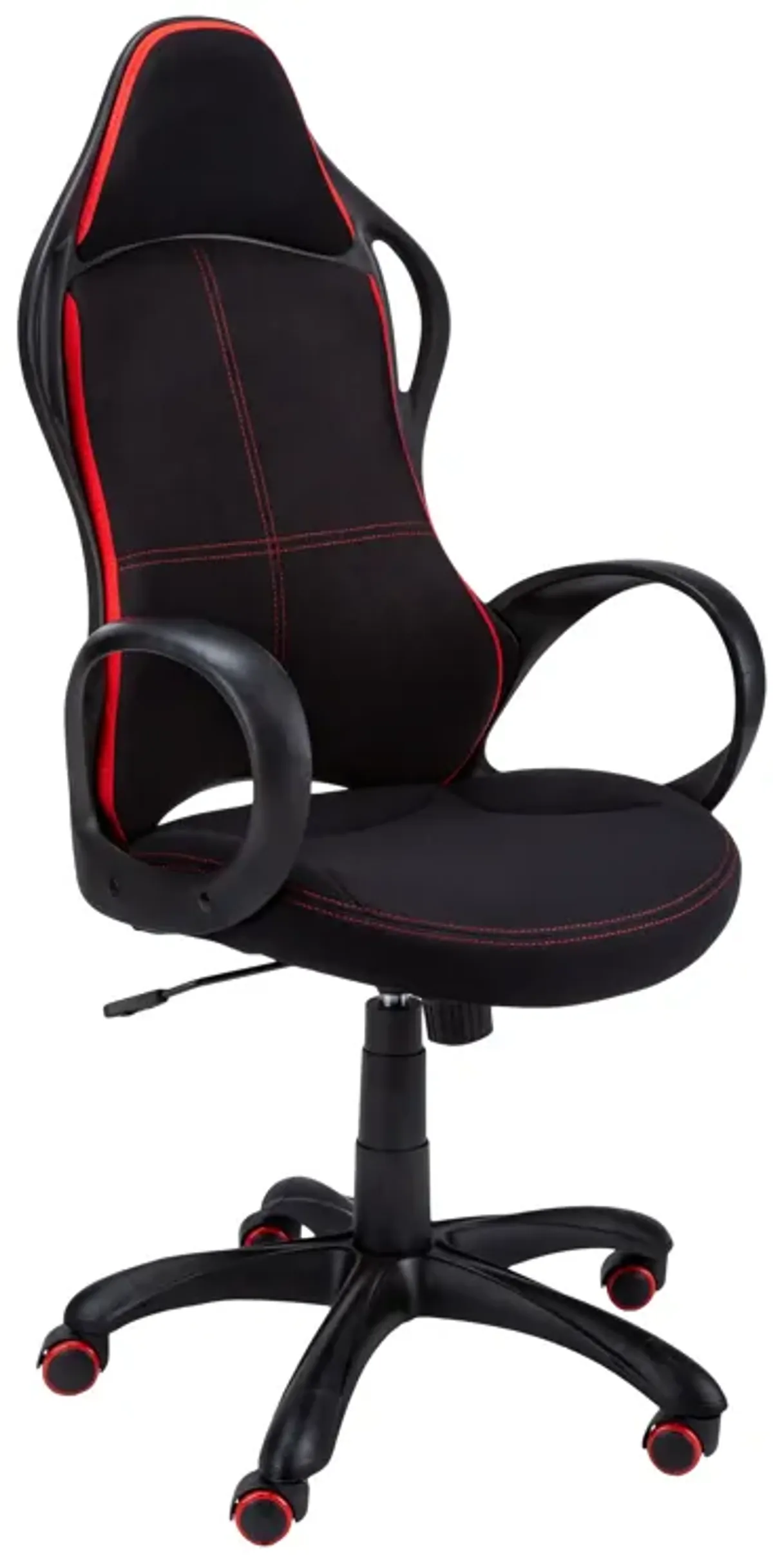 Monarch Specialties I 7259 Office Chair, Gaming, Adjustable Height, Swivel, Ergonomic, Armrests, Computer Desk, Work, Metal, Mesh, Black, Red, Contemporary, Modern