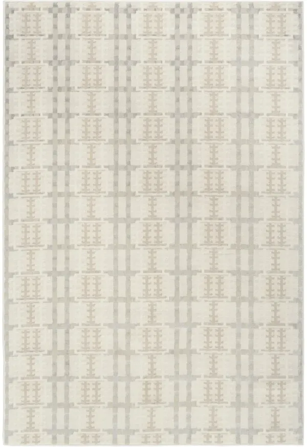 Nordic NRC08 Ivory/Multicolor 5' x 7' Rug