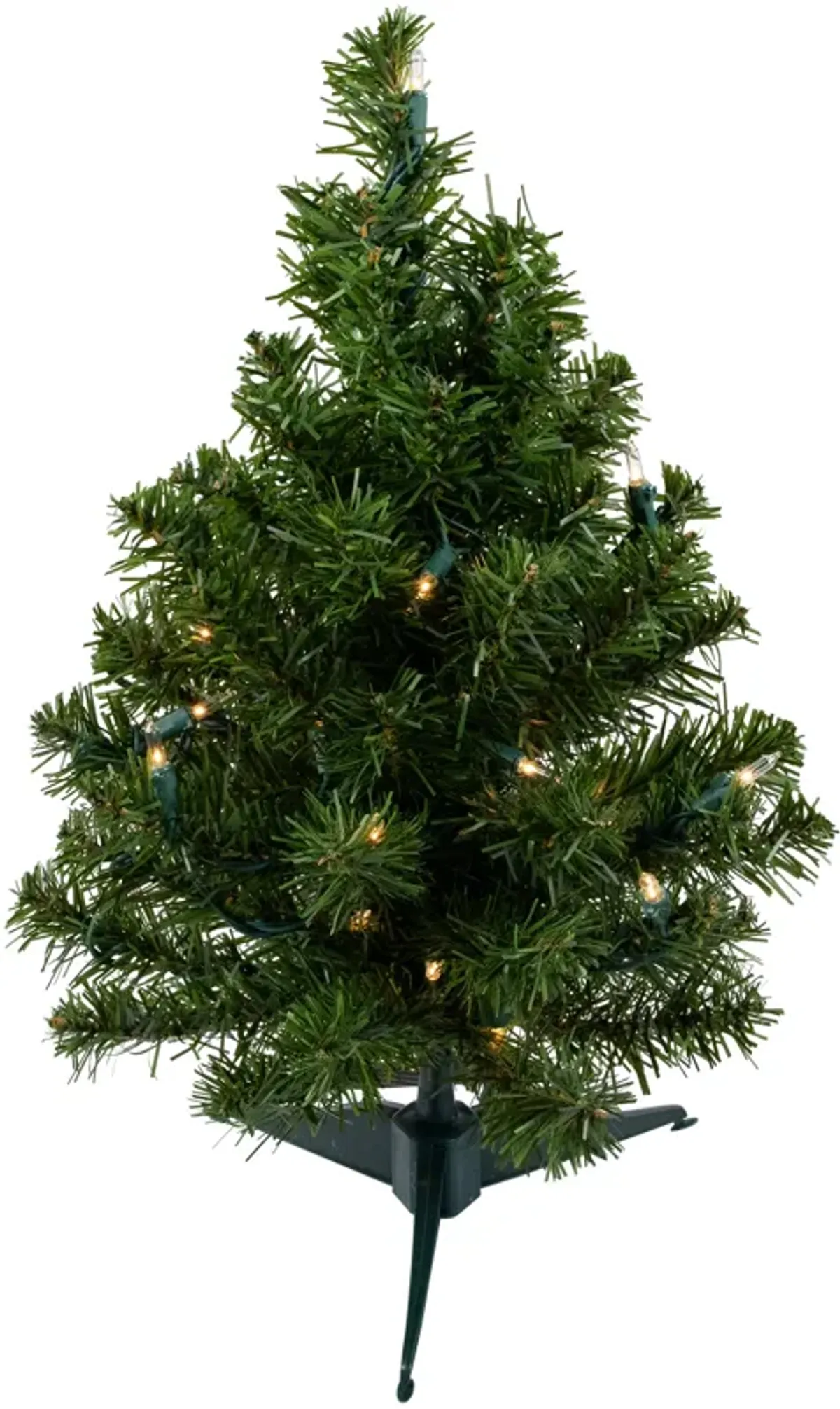 18" Pre-Lit Medium Canadian Pine Artificial Christmas Tree - Clear Lights