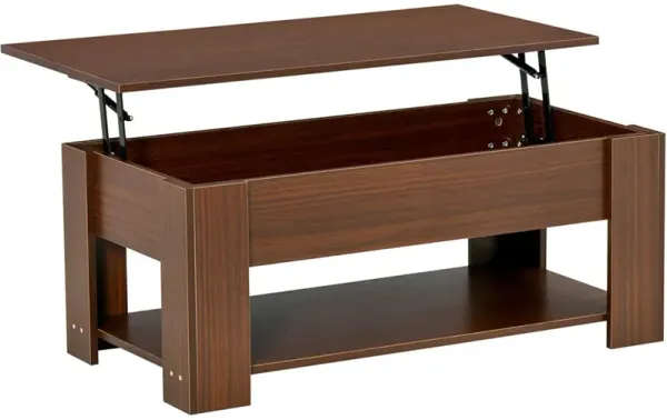 Lift Top Coffee Table And Lift Table Top Brown