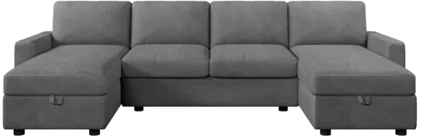 Merax Sectional Sofa Convertible Sectional Sofa U-shaped Sofa