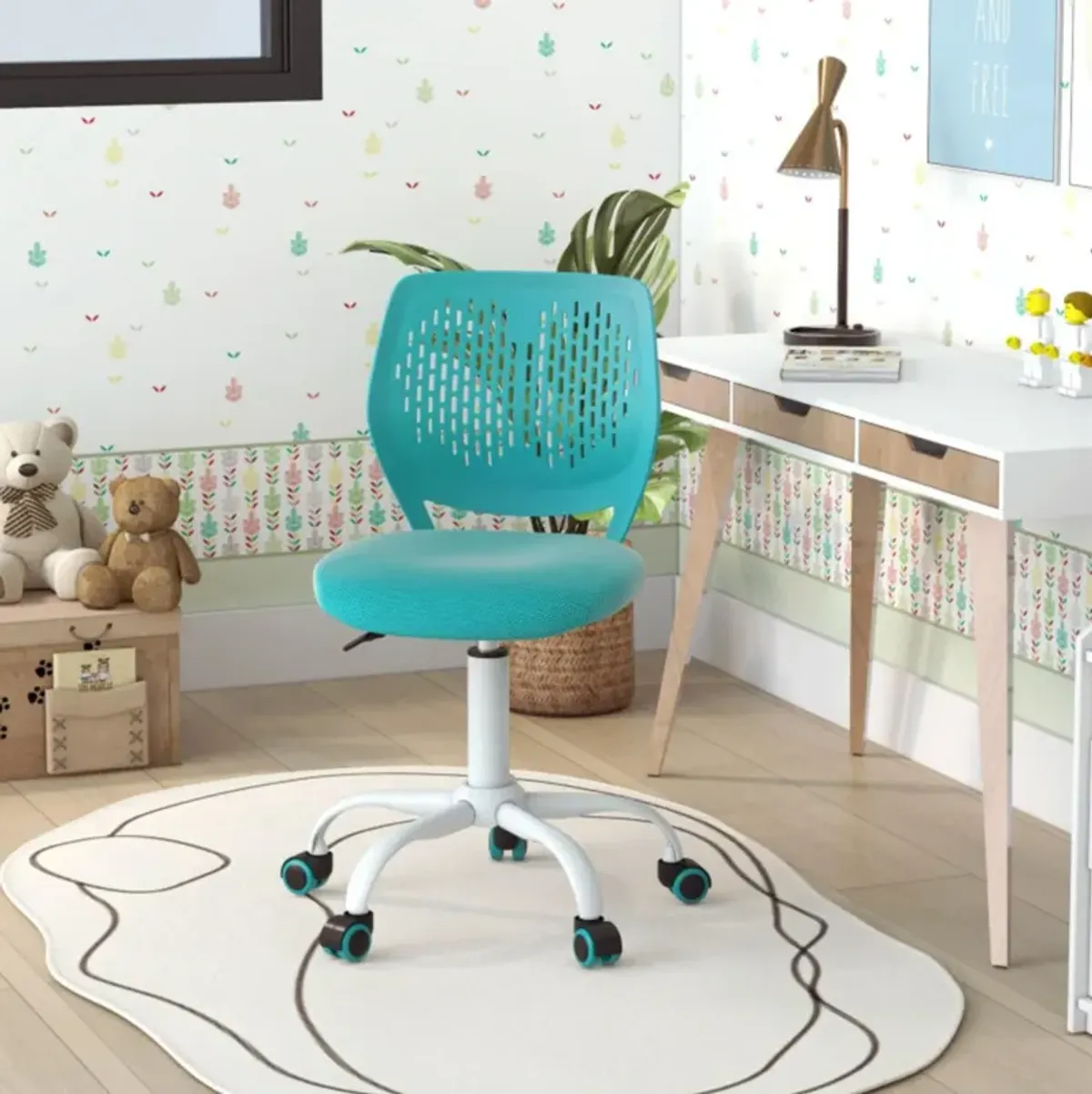 Hivvago Ergonomic Children Study Chair with Adjustable Height