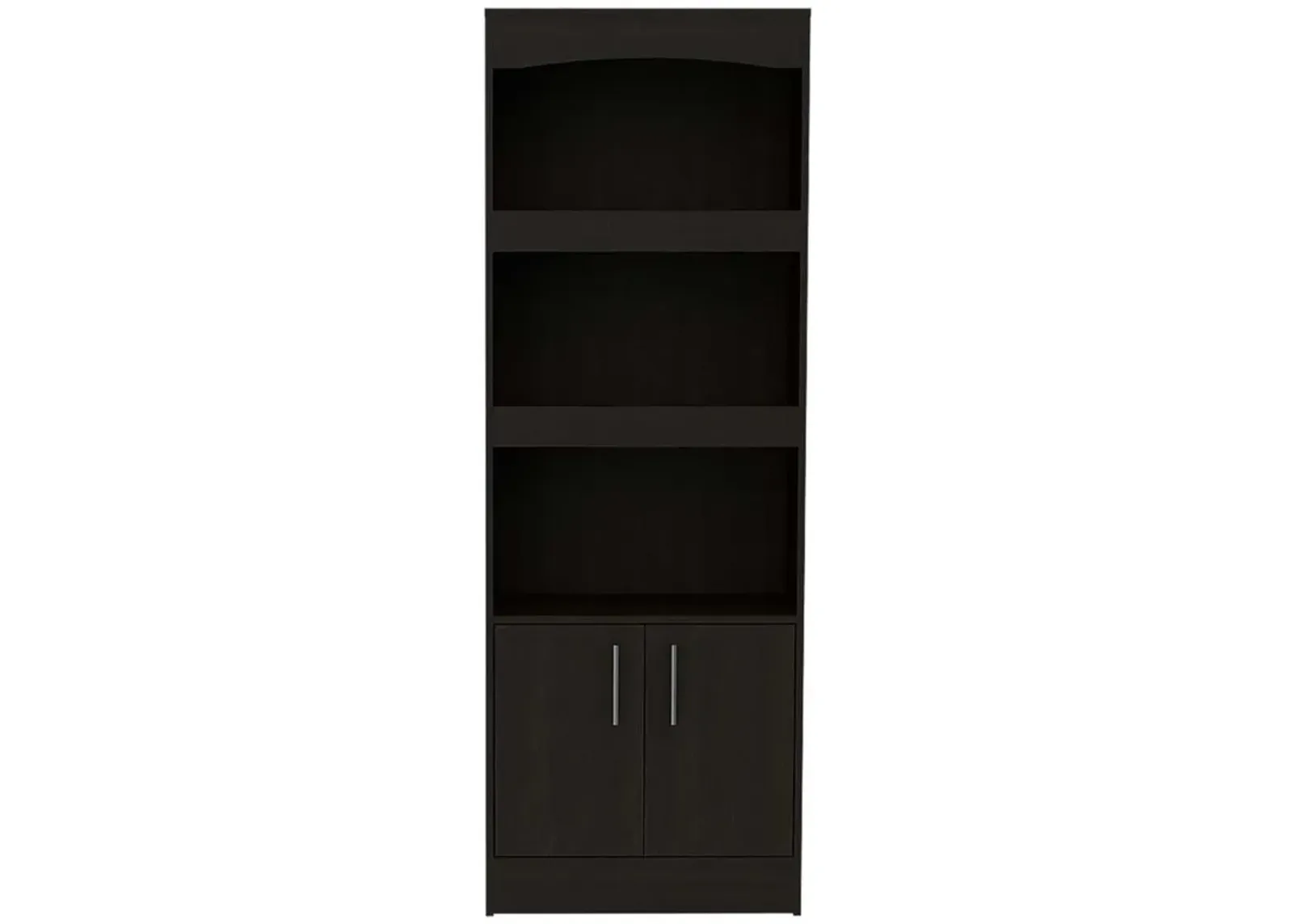 Shell Beach 1-Drawer 3-Shelf Bookcase Wengue