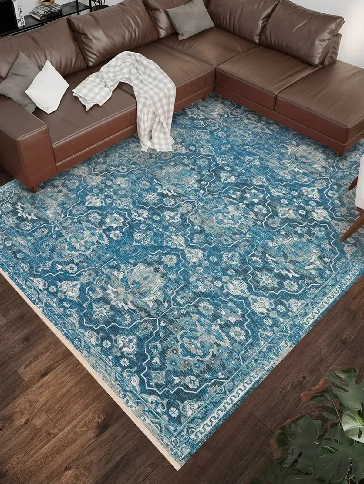 Marbella MB4 Navy 10' x 14' Rug