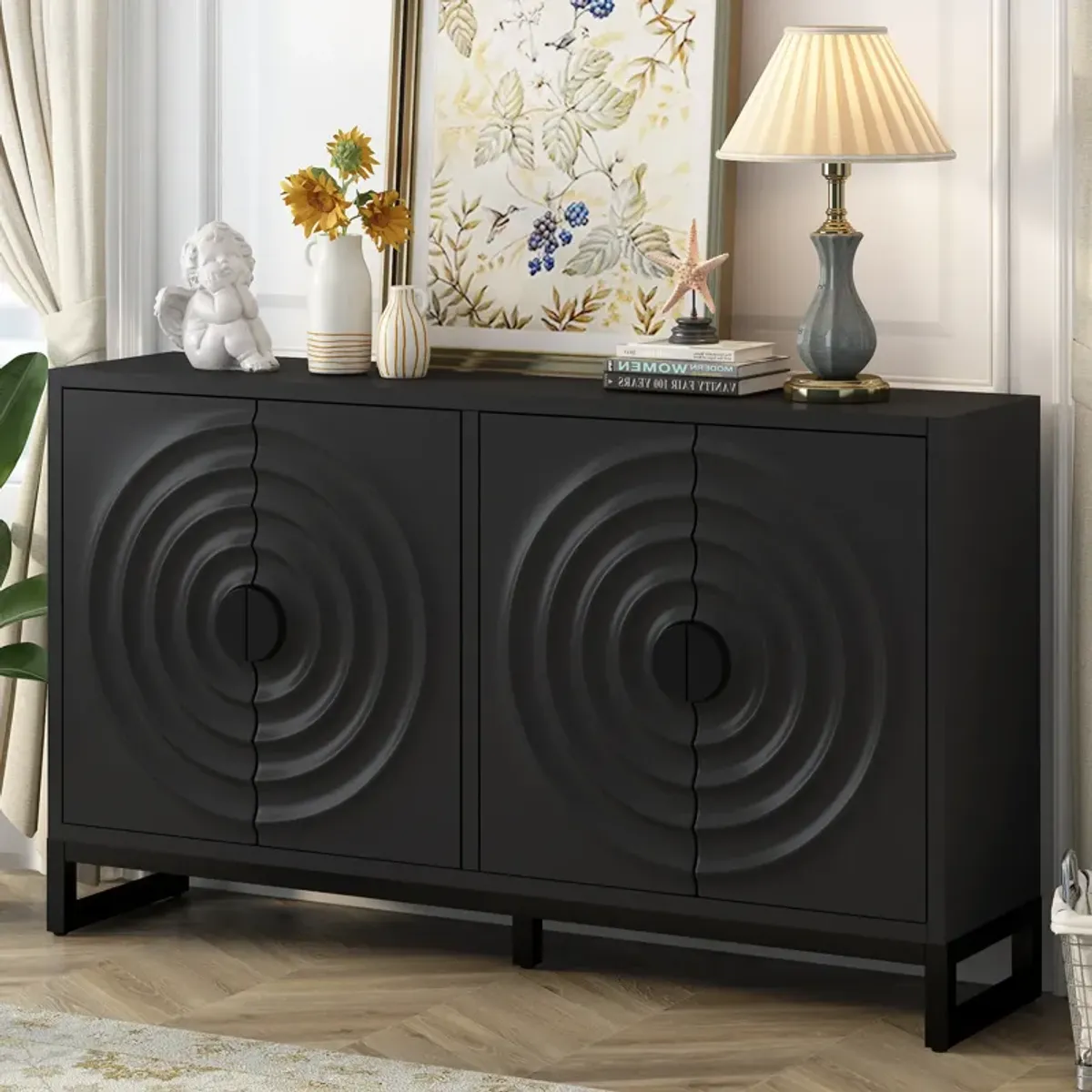 Merax Storage Cabinet Sideboard Wooden Cabinet