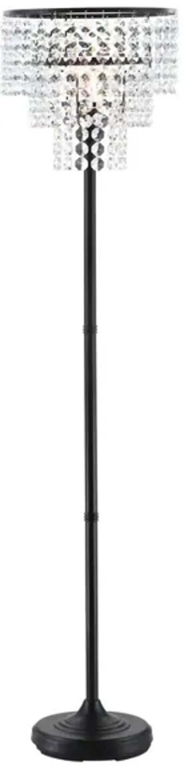 Juliette Crystal/Metal Floor Lamp