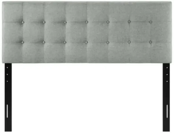 Fabric Button Tufted Upholstered Headboard with Adjustable Height