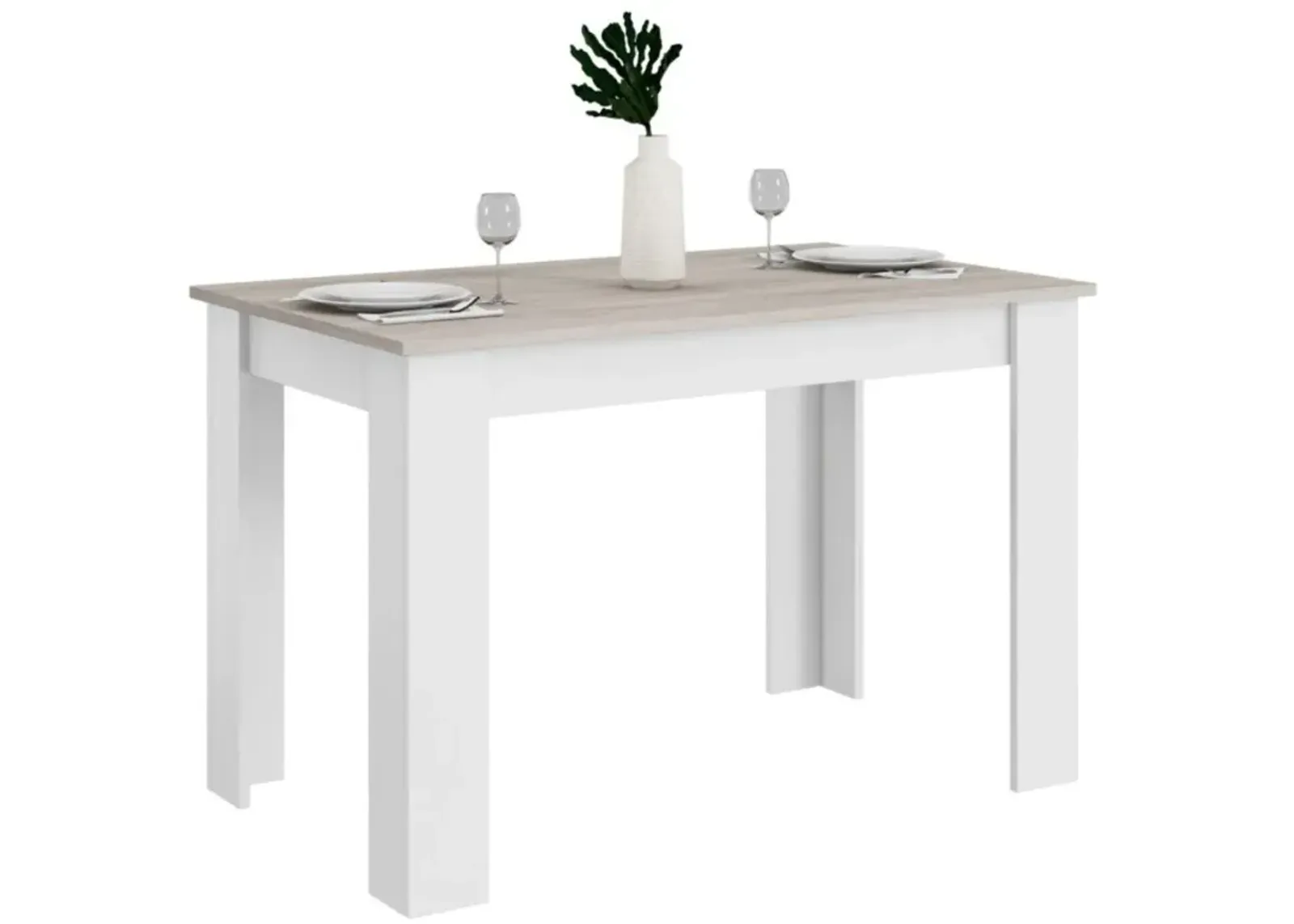 Hivvago 47 Inches Dining Table for Kitchen and Dining Room