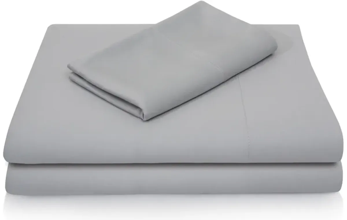 Malouf Rayon Cal King Bamboo Sheet Set in Ash