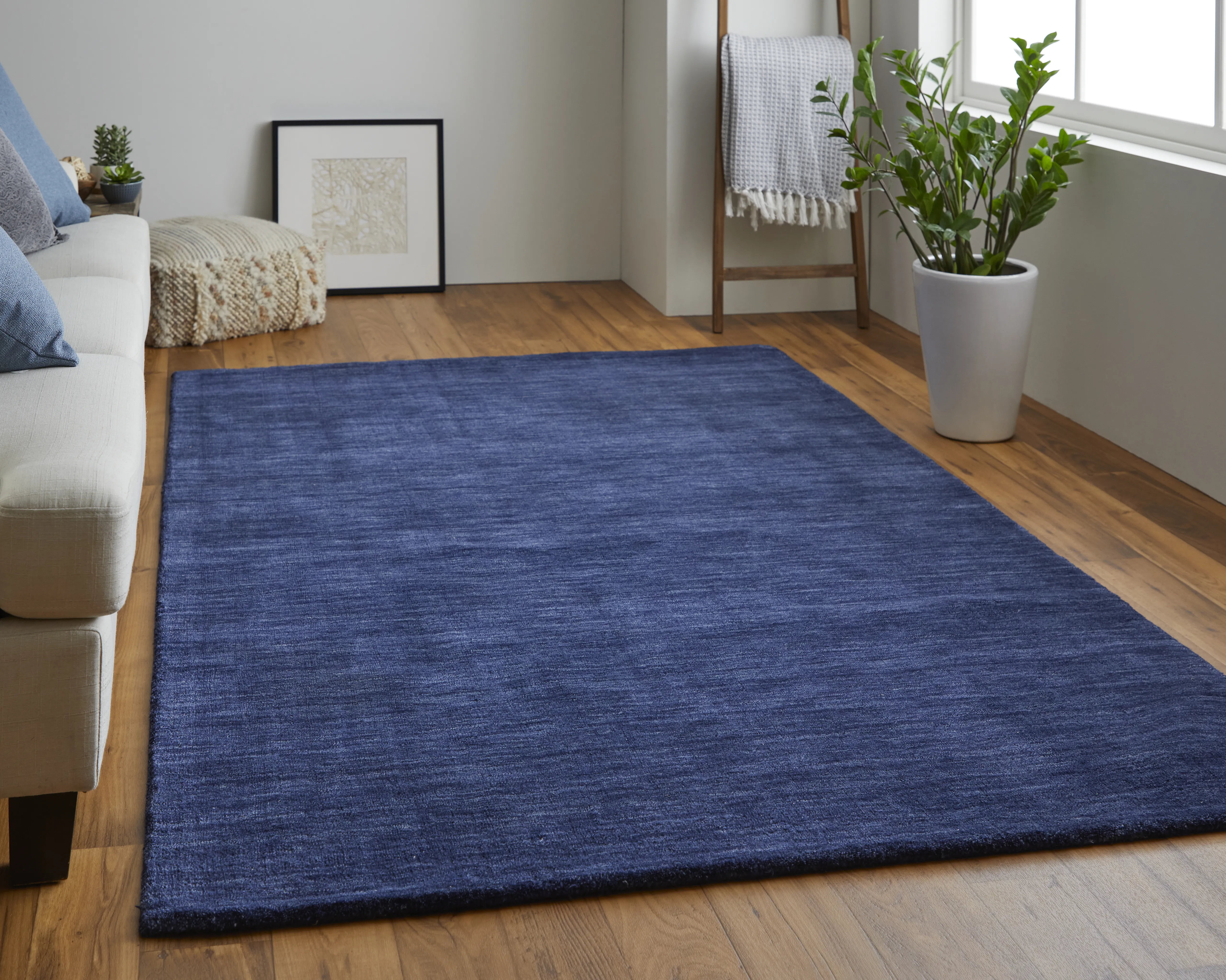 Luna 8049F Blue 9'6" x 13'6" Rug