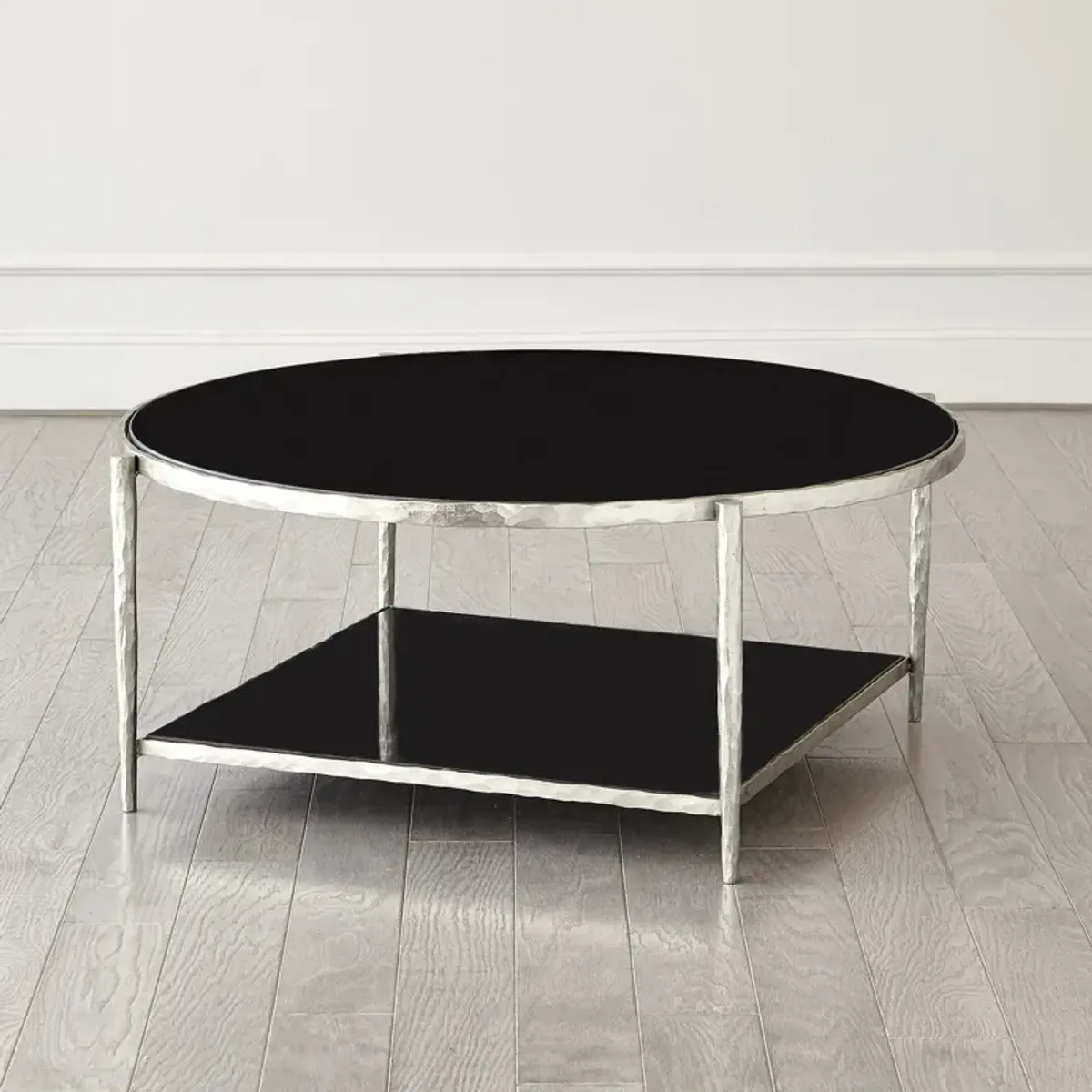 Cocktail Table- Silver