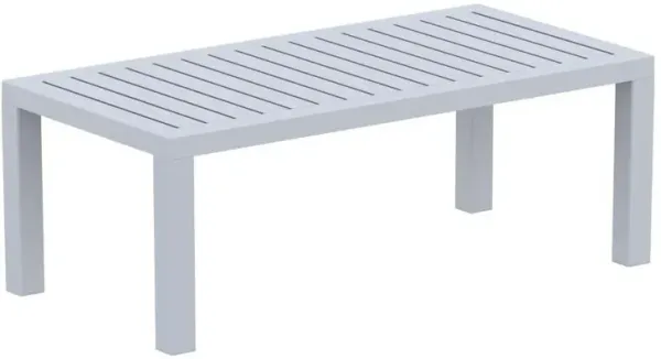 Belen Kox Rectangle Coffee Table, Silver Gray, Belen Kox