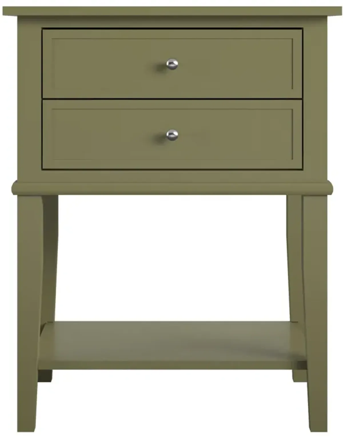 Ameriwood Home Franklin Accent Table with 2 Drawers