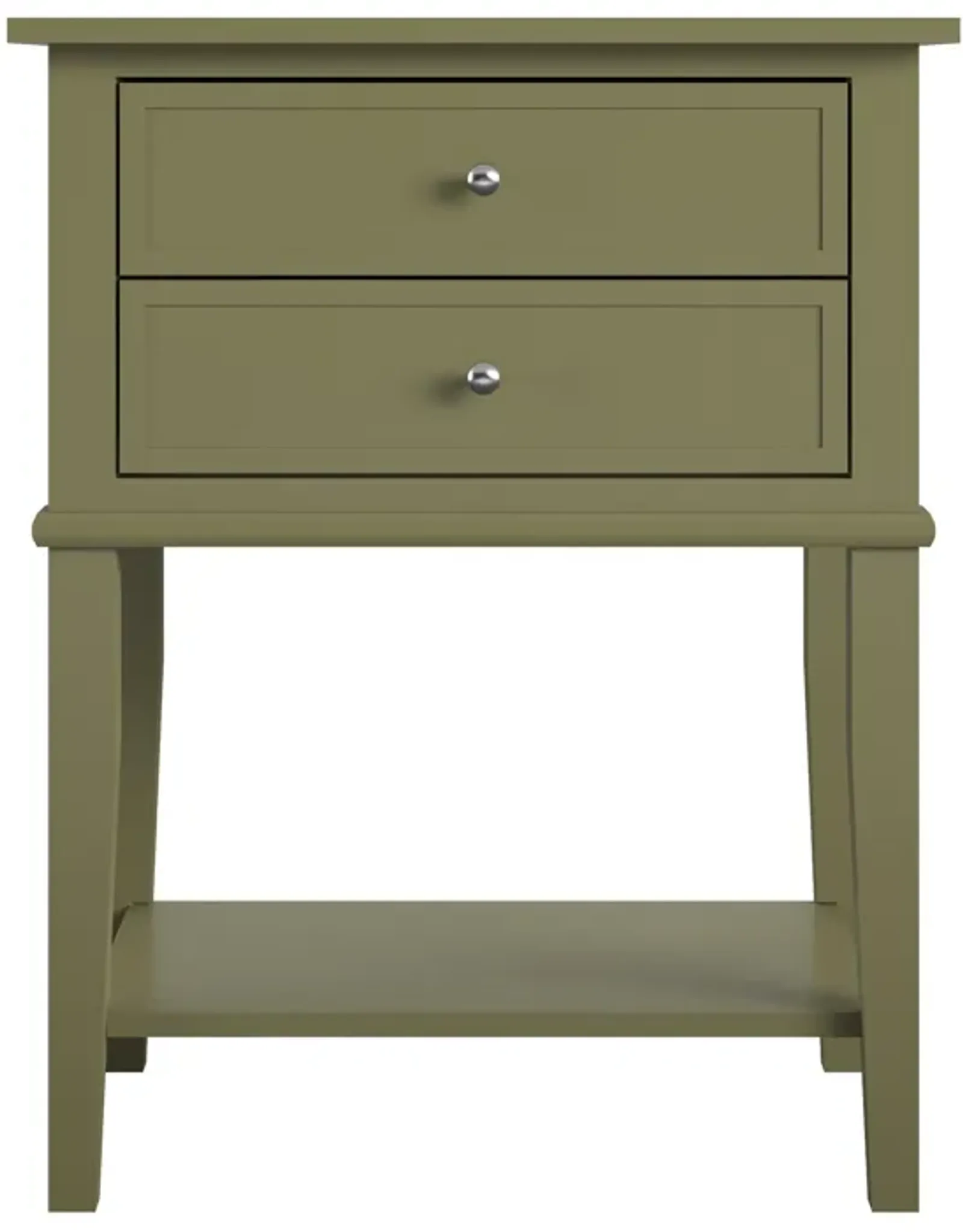 Ameriwood Home Franklin Accent Table with 2 Drawers