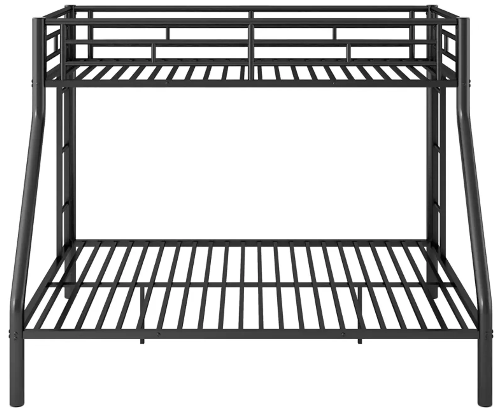 Merax Metal Bunk Bed with Ladders and Guardrails