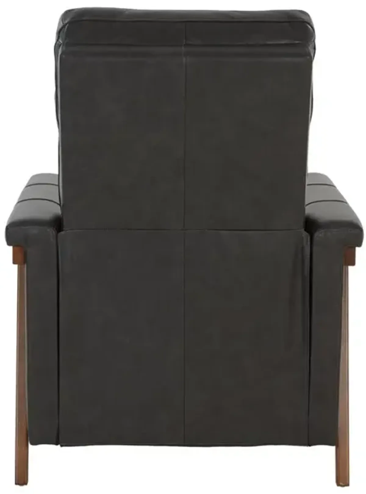 Barcalounger 7-1179 Lewiston Push Thru The Arms Recliner, Charcoal