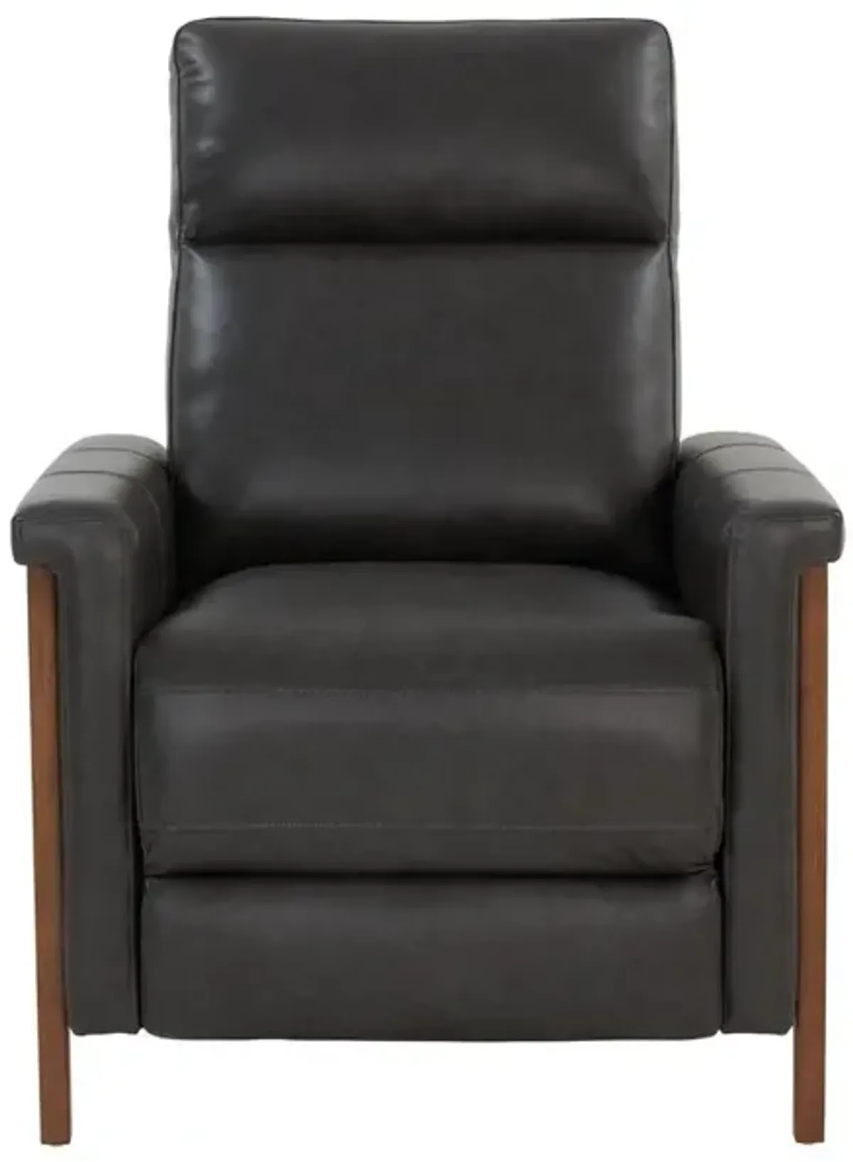 Barcalounger 7-1179 Lewiston Push Thru The Arms Recliner, Charcoal